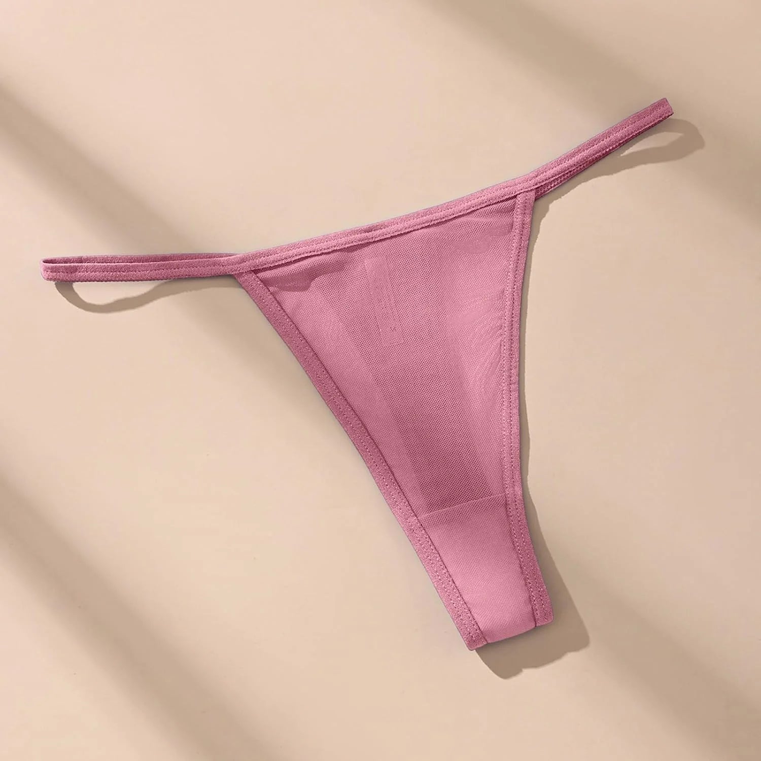 Seamless Mesh G-String Thong for Women Sexy Underwear Panties