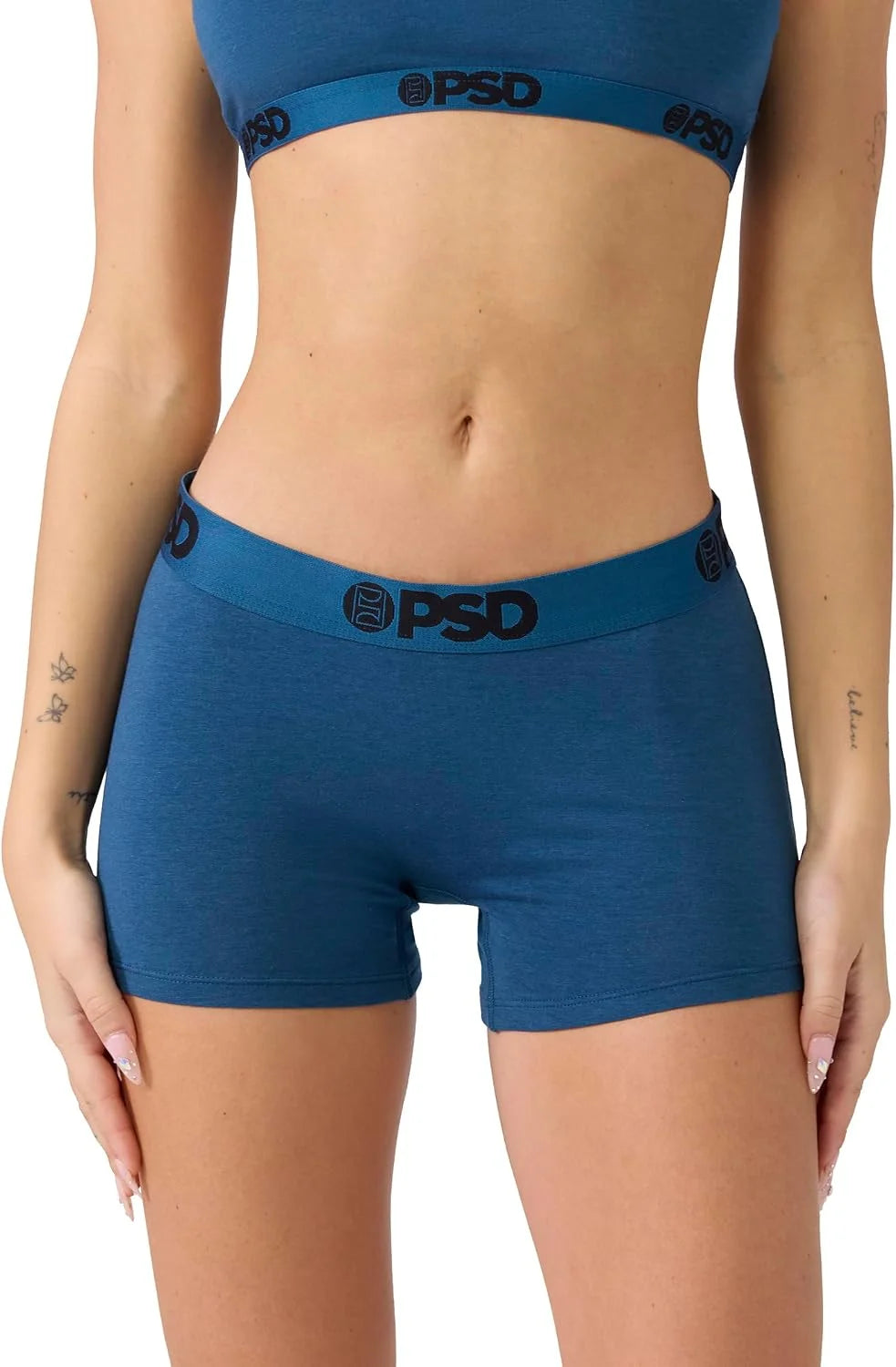 PSD Women's Various Print Boy Shorts - Full Coverage Women's Underwear - Comfortable Stretch Panties for Women