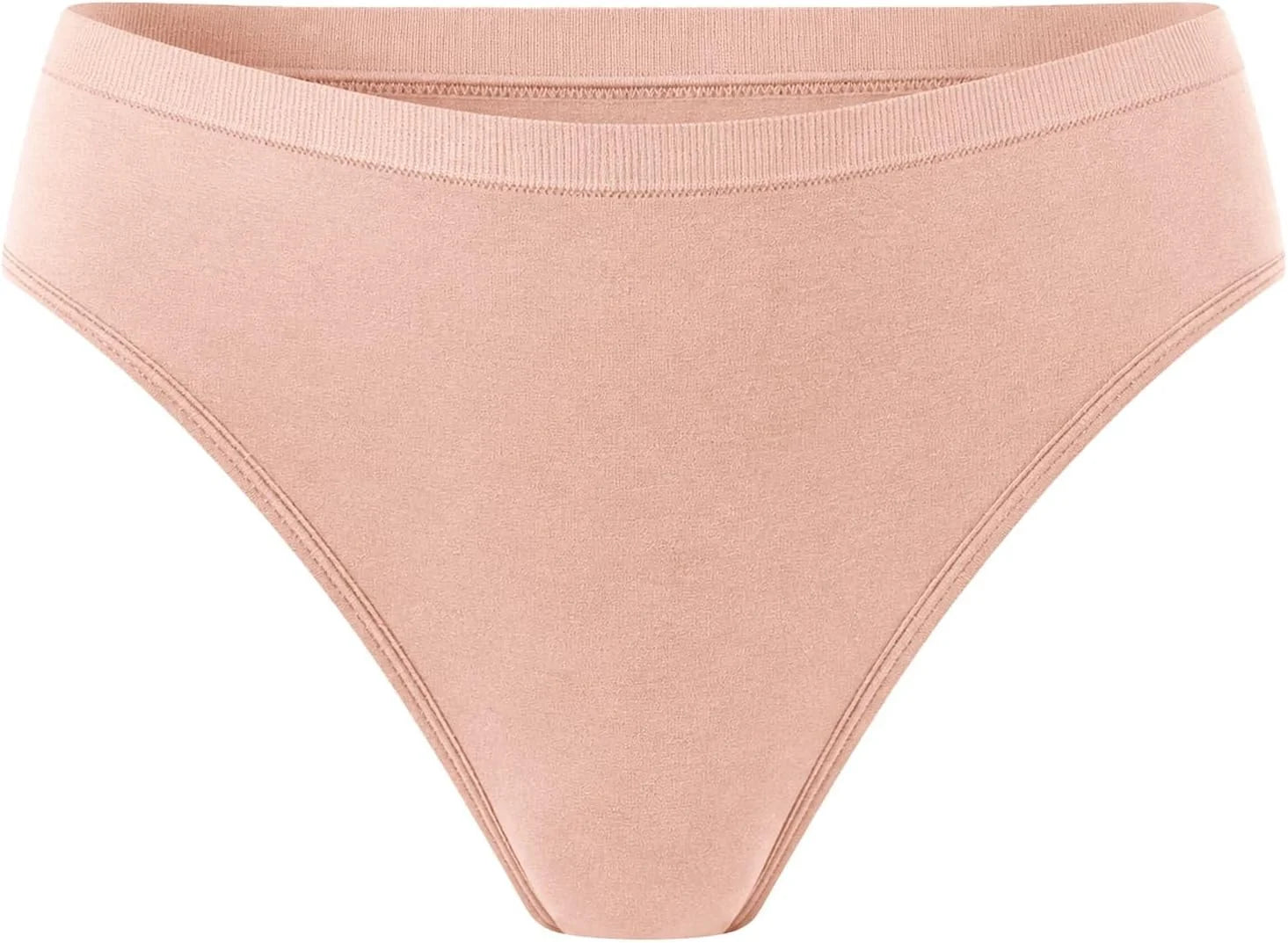 High Waisted Solid Underwear for Women Sexy Breathable Panties