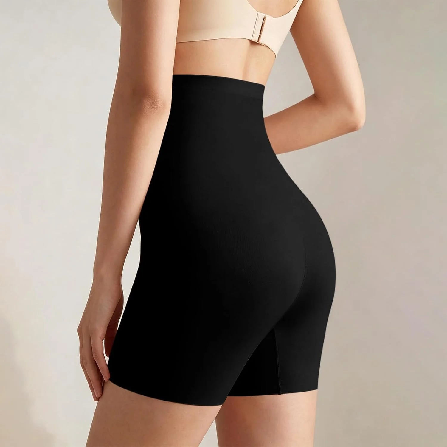 Embroidered Floral High Waist Seamless Briefs for Women Underwear