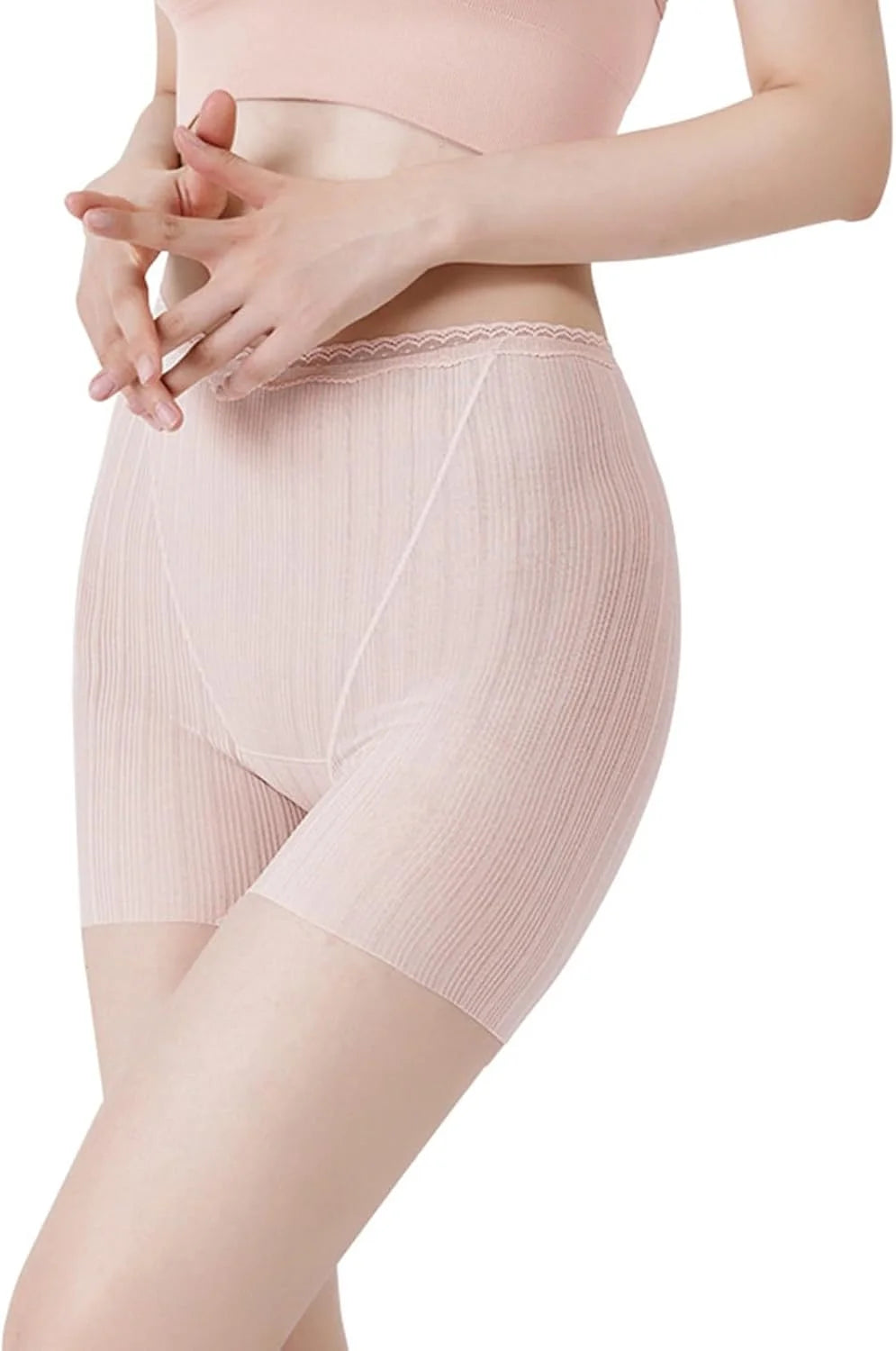 Women's Cotton Boyshorts Underwear Full Coverage Boxer Briefs Breathable Lounge Bottom Panties