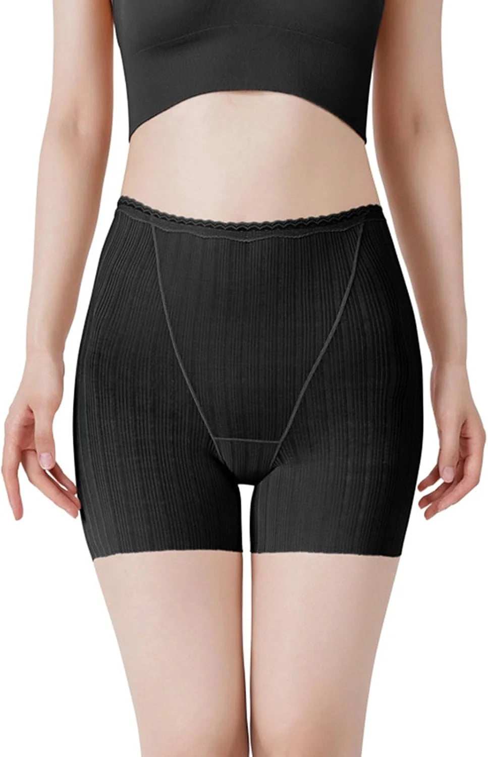 Women's Cotton Boyshorts Underwear Full Coverage Boxer Briefs Breathable Lounge Bottom Panties