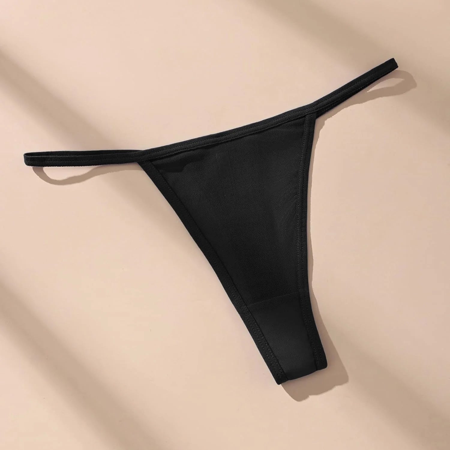 Seamless Mesh G-String Thong for Women Sexy Underwear Panties