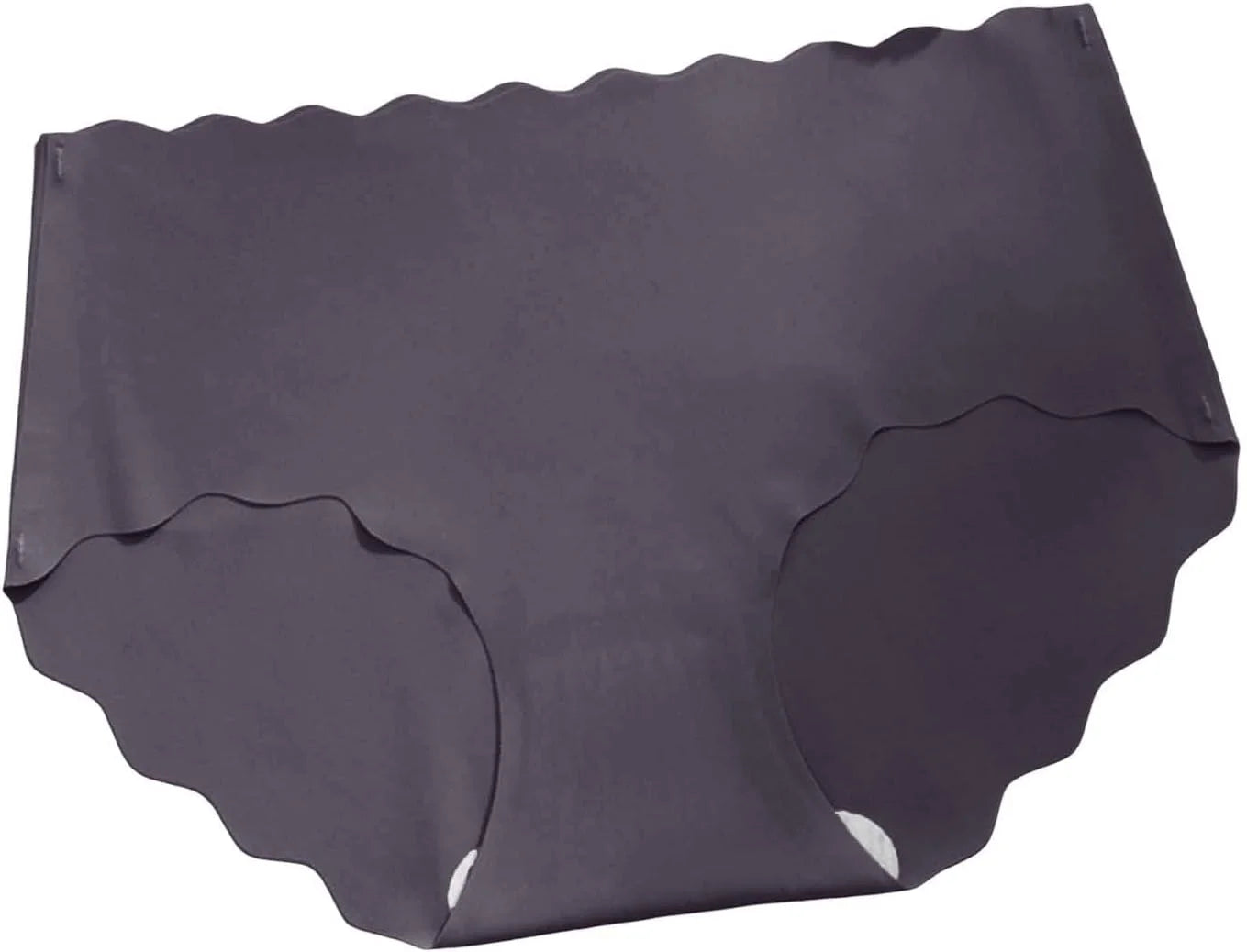 Seamless Scalloped Sport Briefs for Women Comfort Underwear