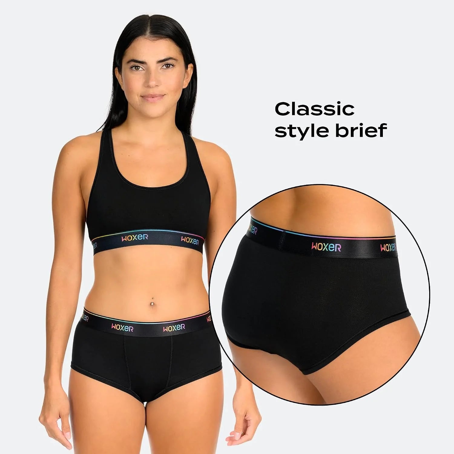 Woxer Women’s Classic Seamless Boyshort Panties, Soft Modal Fabric with No Roll Inseam, Chafe-Free, Breathable Design