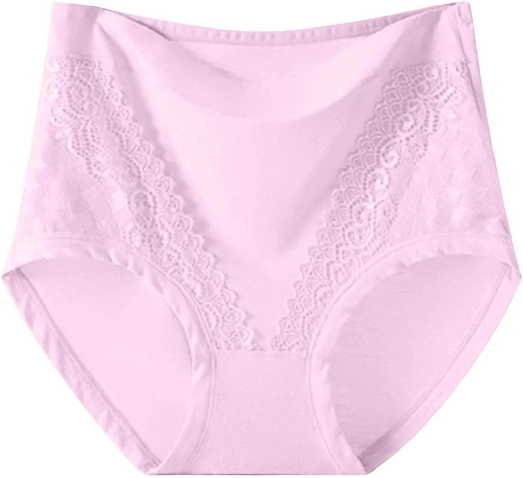 Plus Size High Waisted Briefs for Women Breathable Underwear