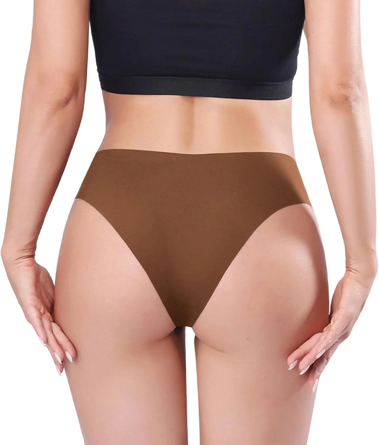 Low Waist Yoga Briefs for Women Seamless Sexy Underwear