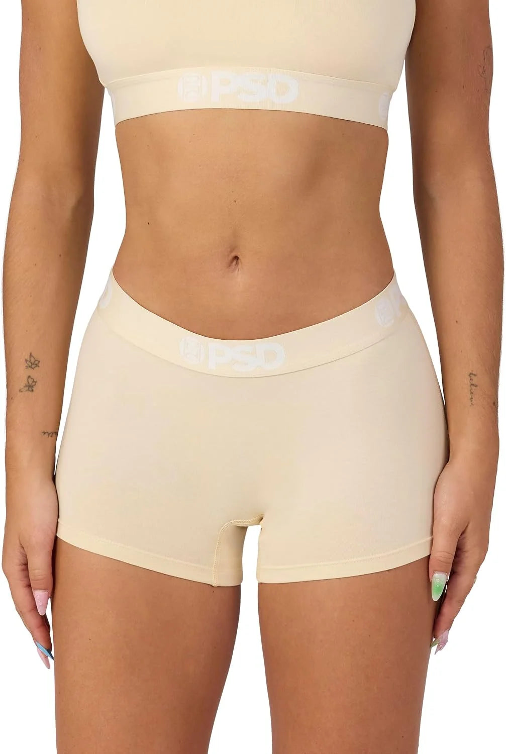 PSD Women's Various Print Boy Shorts - Full Coverage Women's Underwear - Comfortable Stretch Panties for Women