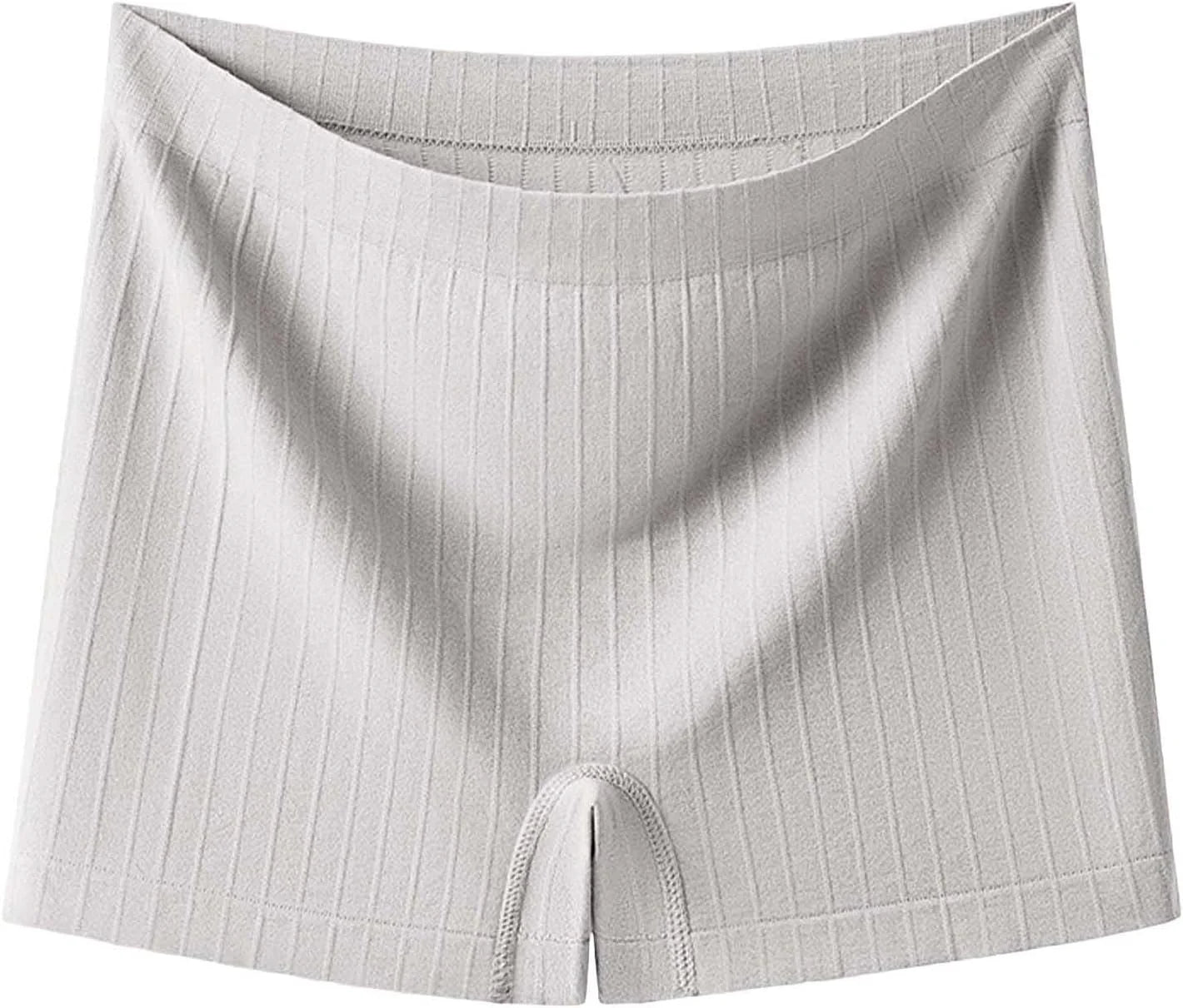 High Waist Boyshorts Panties for Women Seamless Underwear Brief