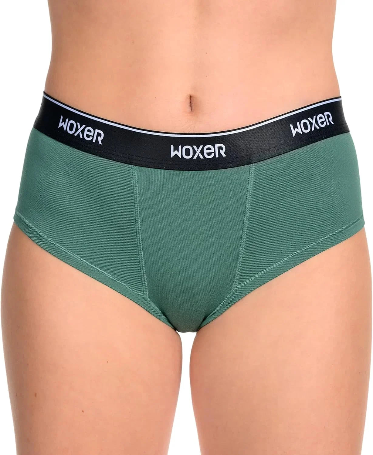 Woxer Women’s Classic Seamless Boyshort Panties, Soft Modal Fabric with No Roll Inseam, Chafe-Free, Breathable Design