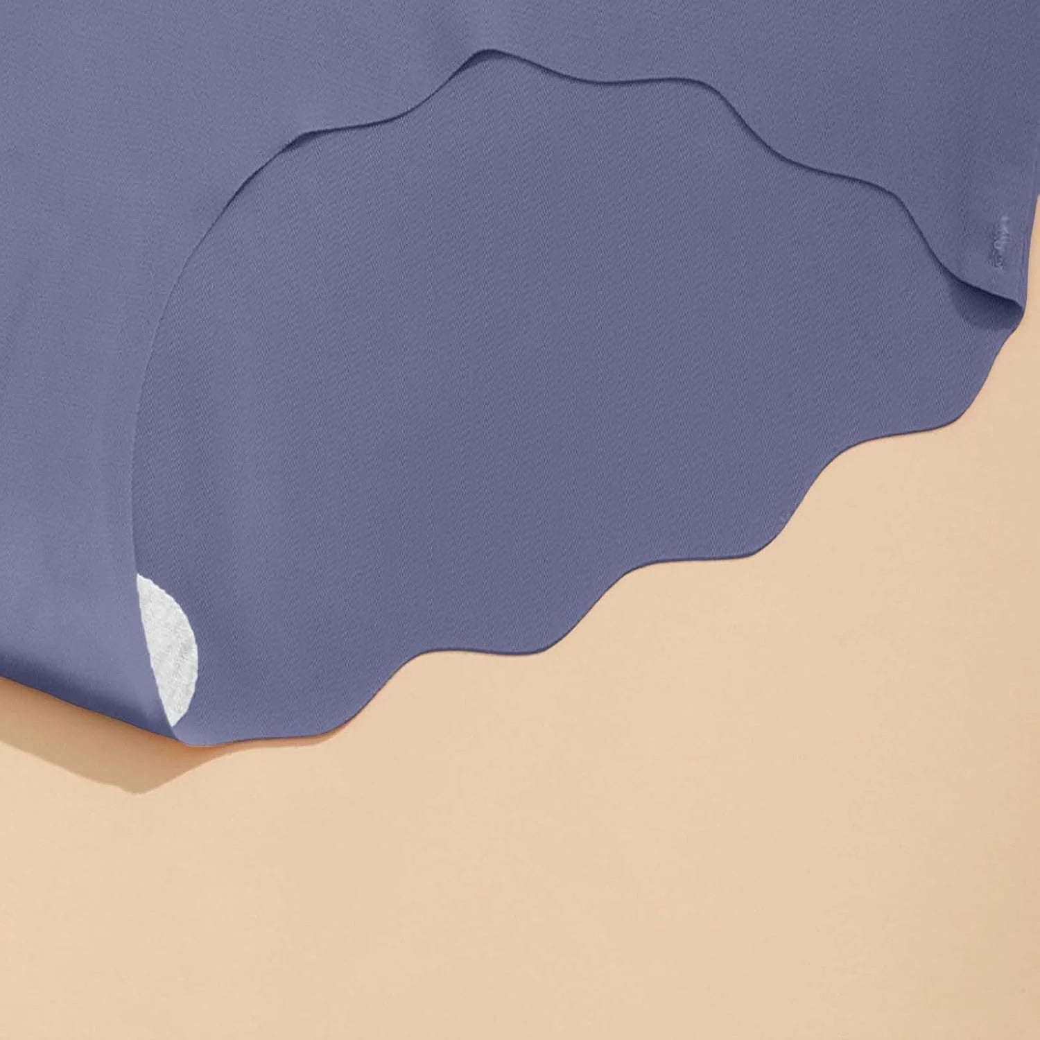 Seamless Scalloped Sport Briefs for Women Comfort Underwear