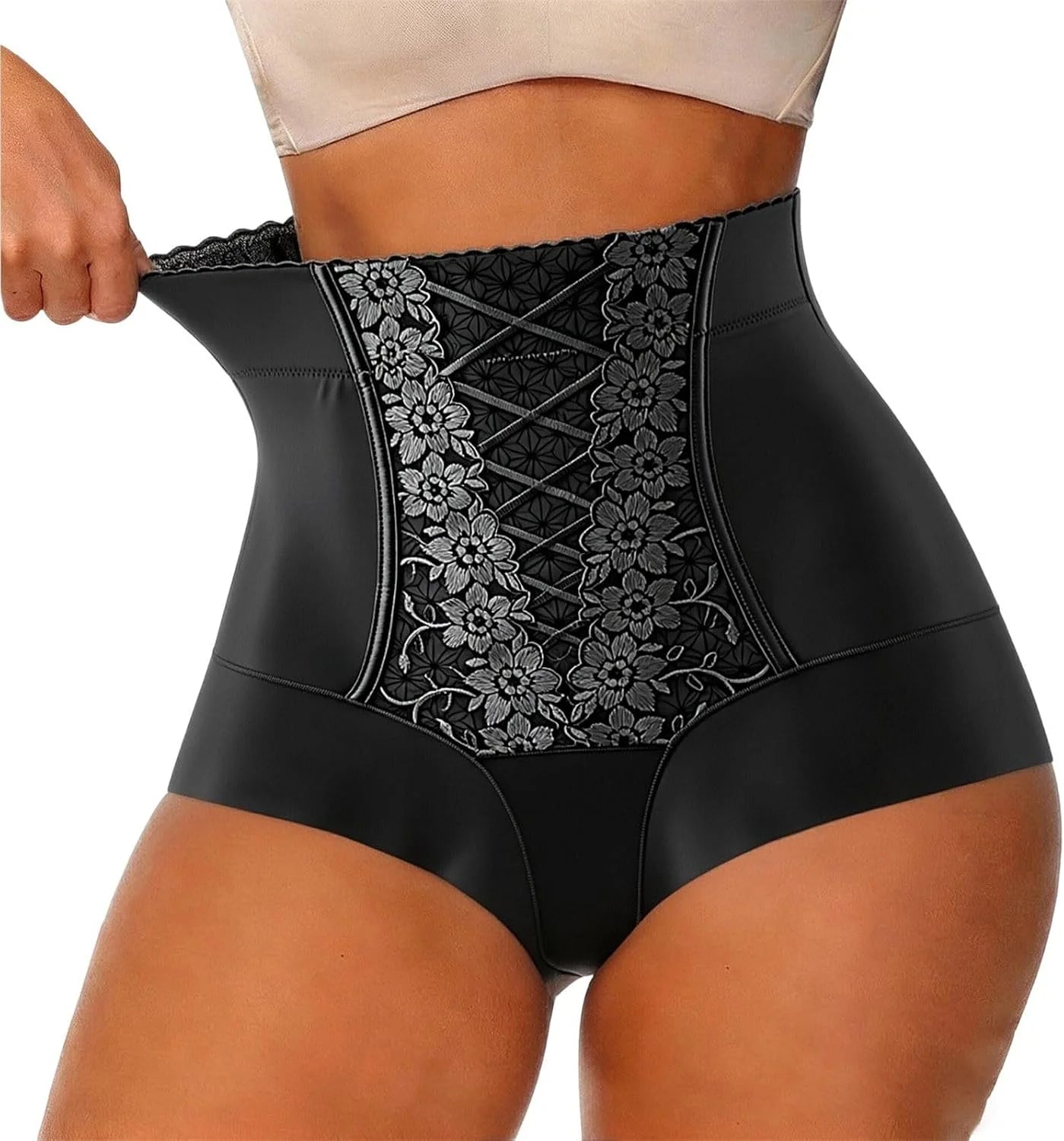High Waist Shapewear Briefs for Women Tummy Control Shorts