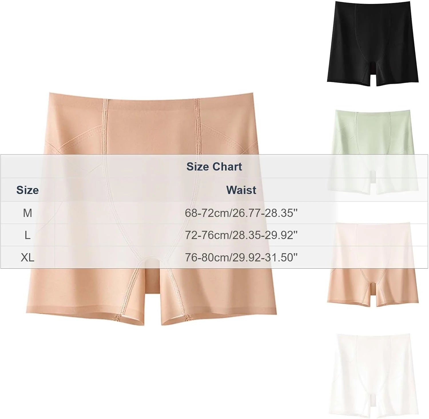 High Waist Seamless Briefs for Women Breathable Shapewear Shorts