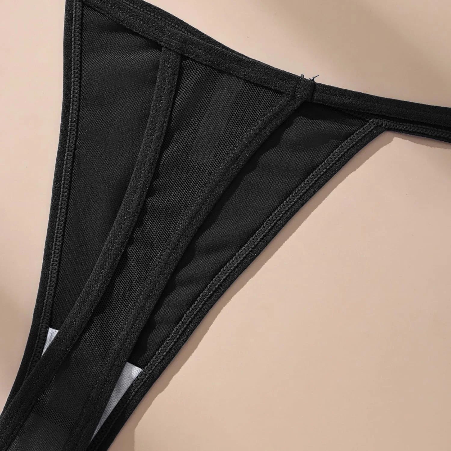 Seamless Mesh G-String Thong for Women Sexy Underwear Panties