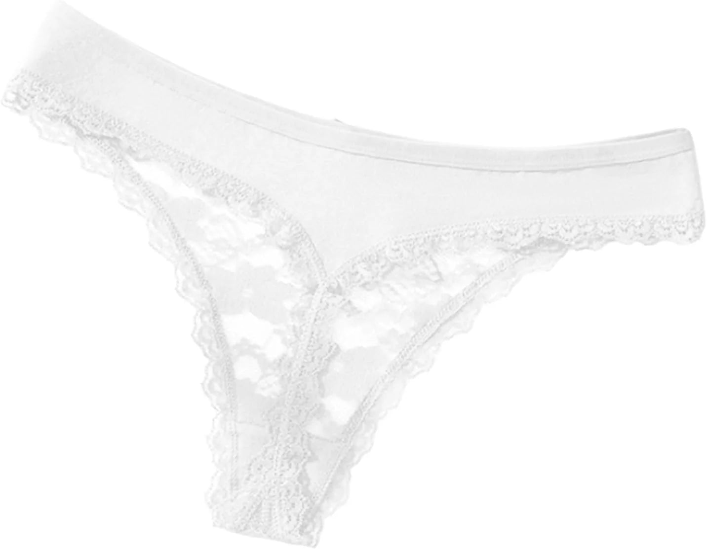 Sexy Lace Bow Low Waist Panties for Women Underwear Brief