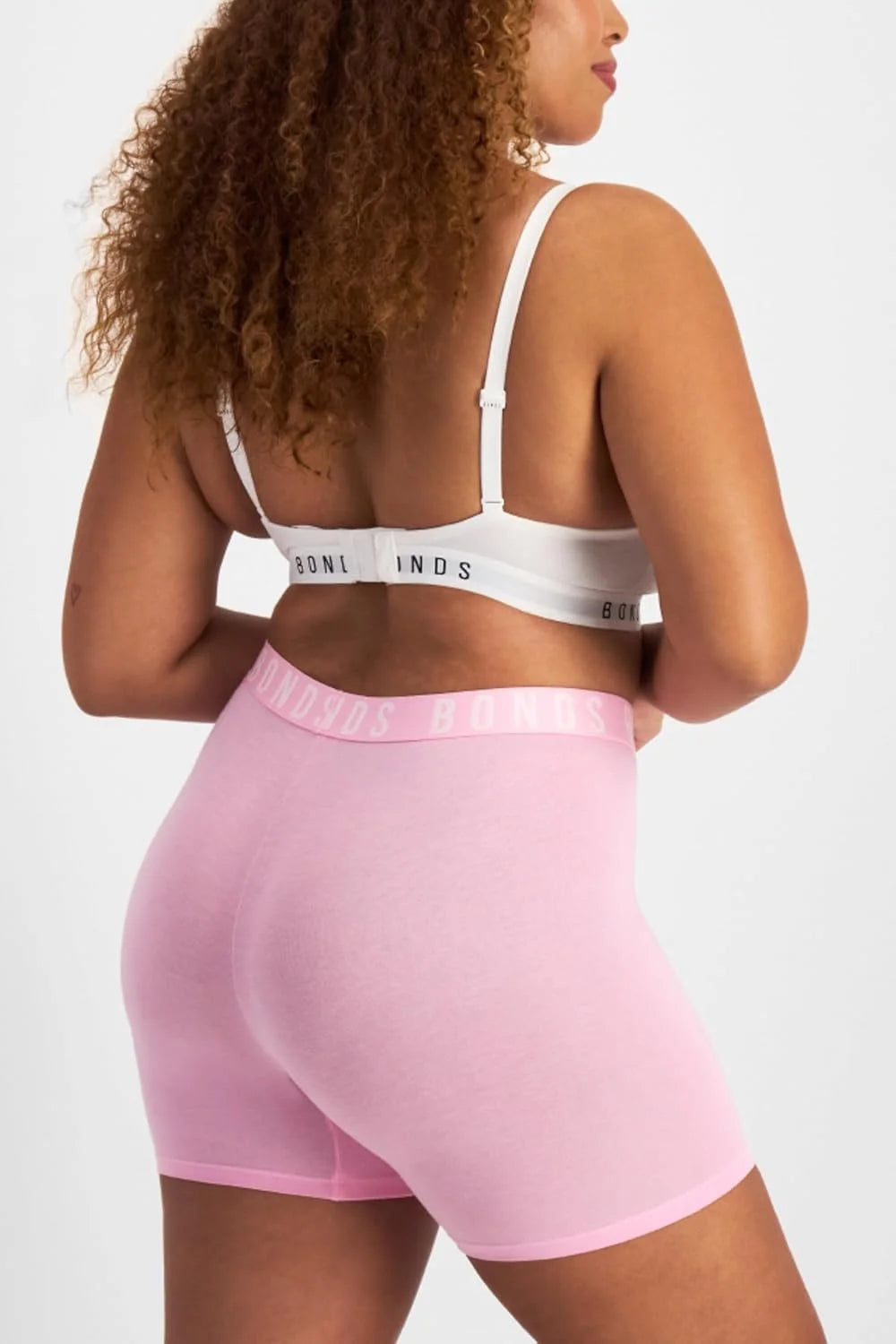 Bonds Women's Boxer Briefs 3-pack – Mid-length, Soft Cotton, Everyday Comfort Underwear