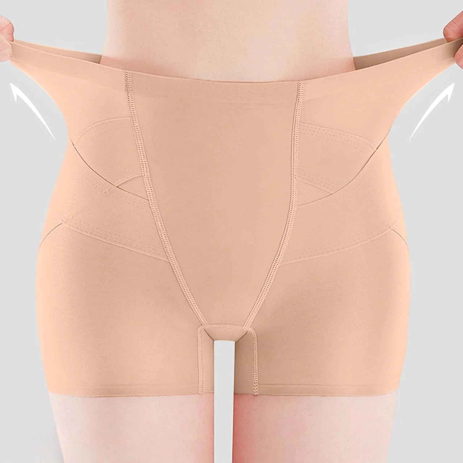 High Waist Seamless Briefs for Women Breathable Shapewear Shorts