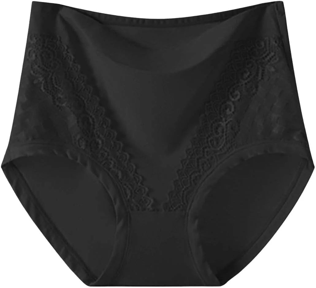 Plus Size High Waisted Briefs for Women Breathable Underwear