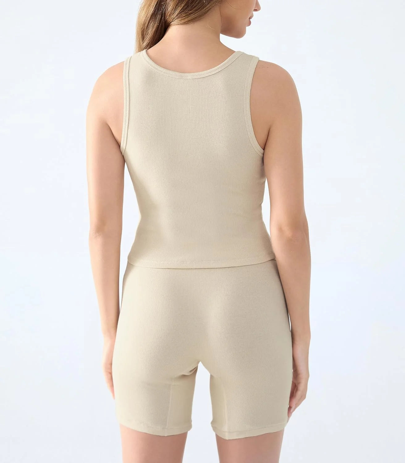 Comfneat Women's Boxer Cotton Rib Fabric with Spandex Boyshorts