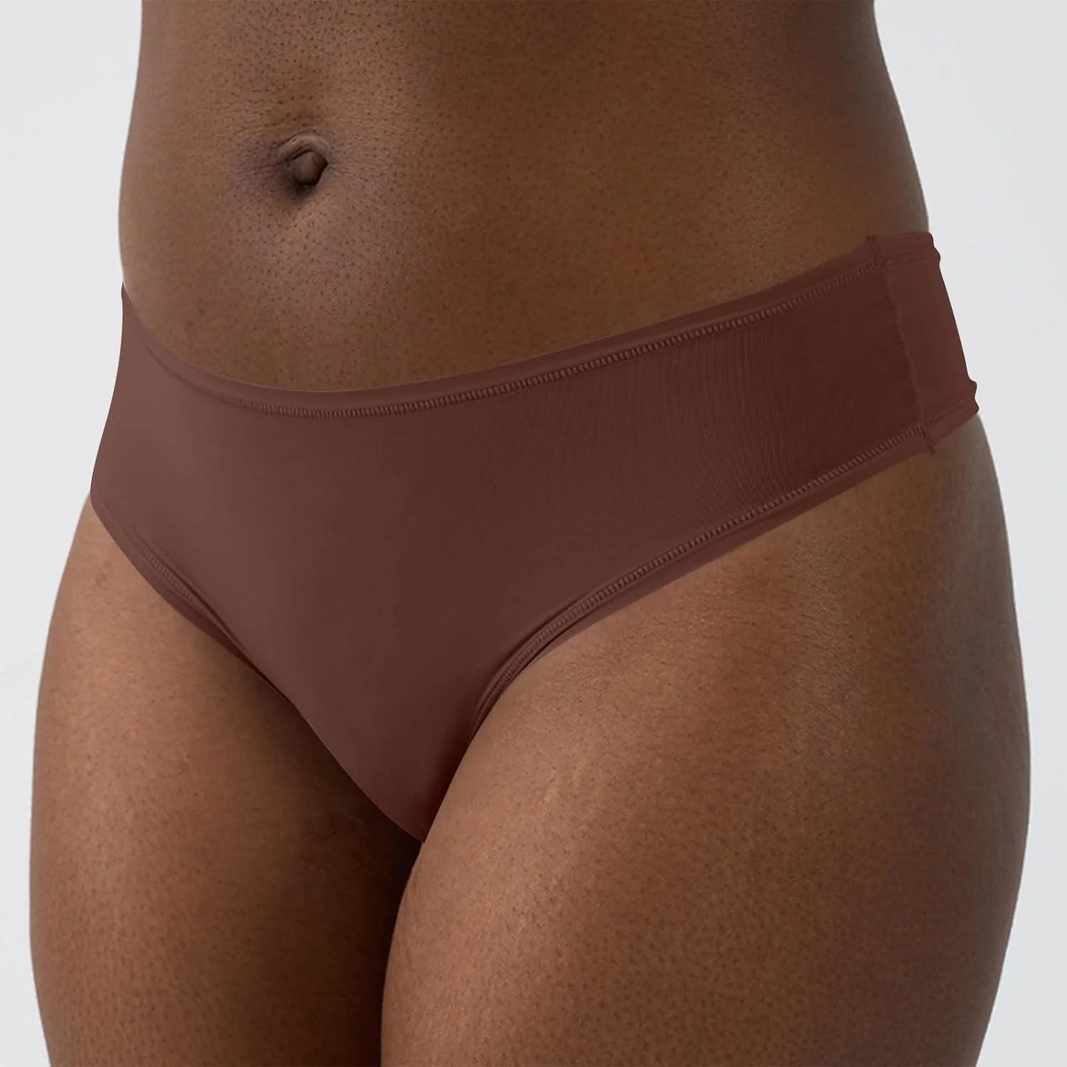 Seamless Solid Thong Panties for Women T Back Underwear
