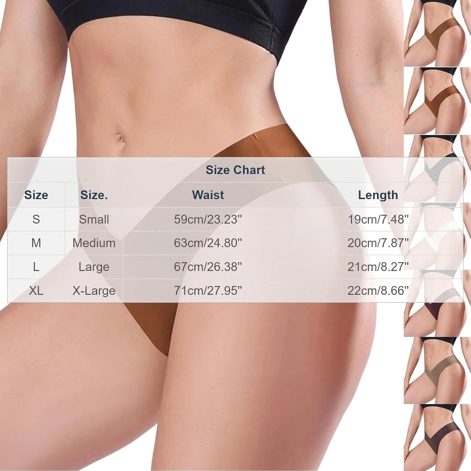Low Waist Yoga Briefs for Women Seamless Sexy Underwear