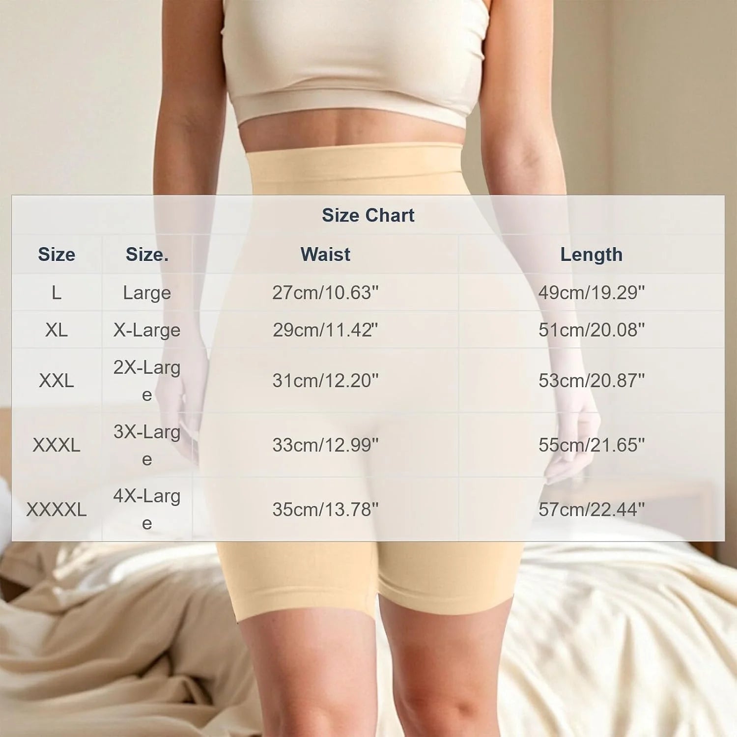 Womens High Waisted Shapewear Shorts Seamless Butt Lifting Brief