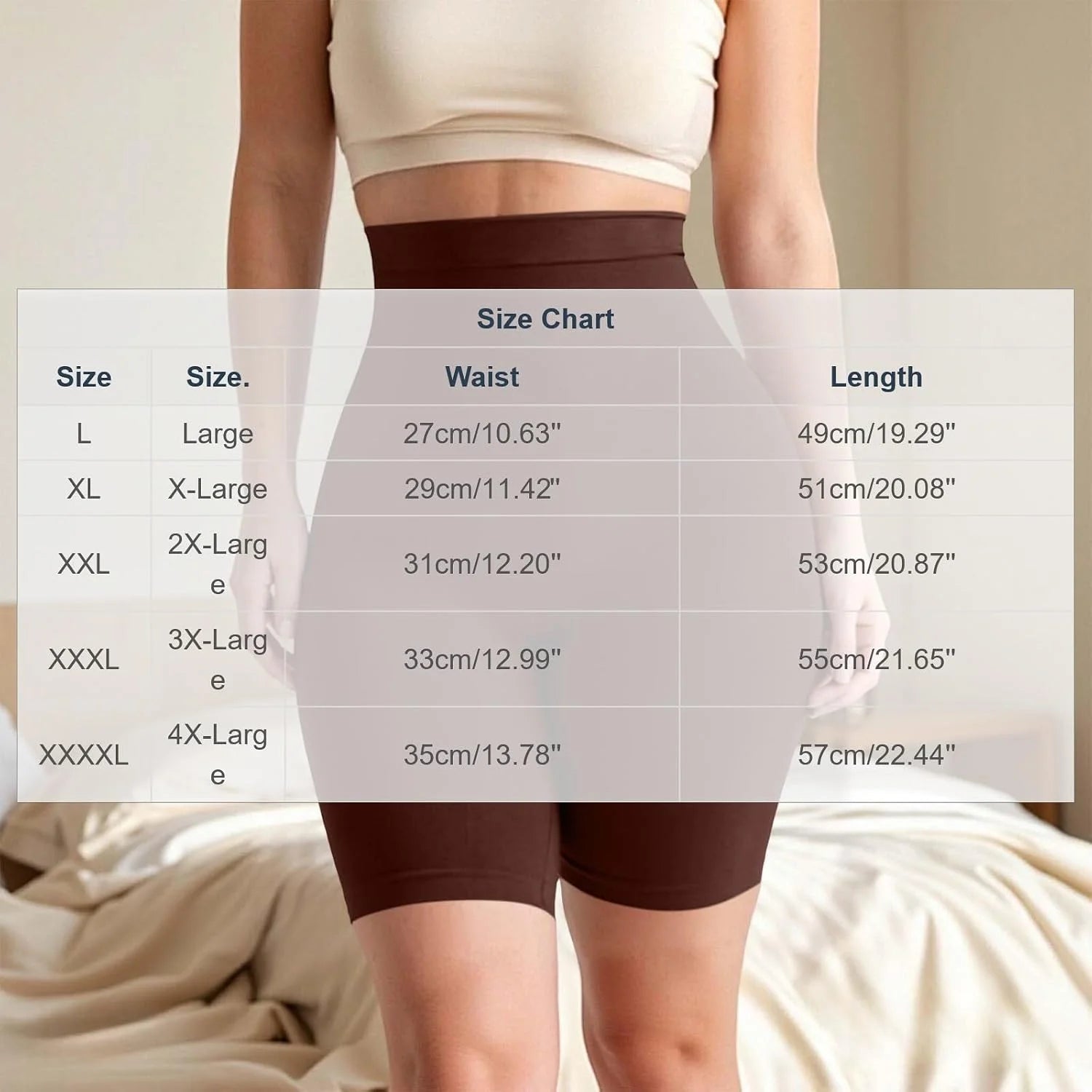 Womens High Waisted Shapewear Shorts Seamless Butt Lifting Brief