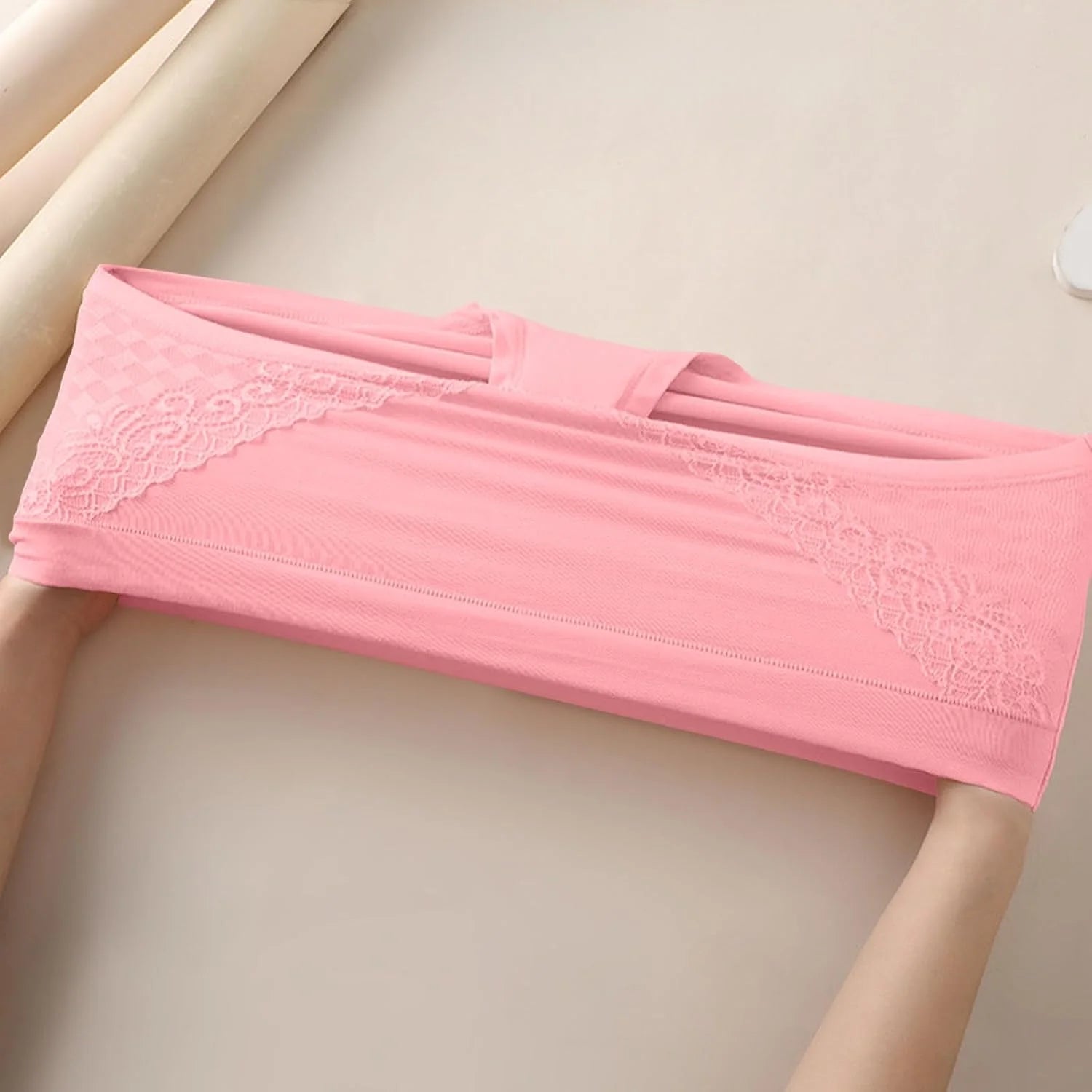 Plus Size High Waisted Briefs for Women Breathable Underwear