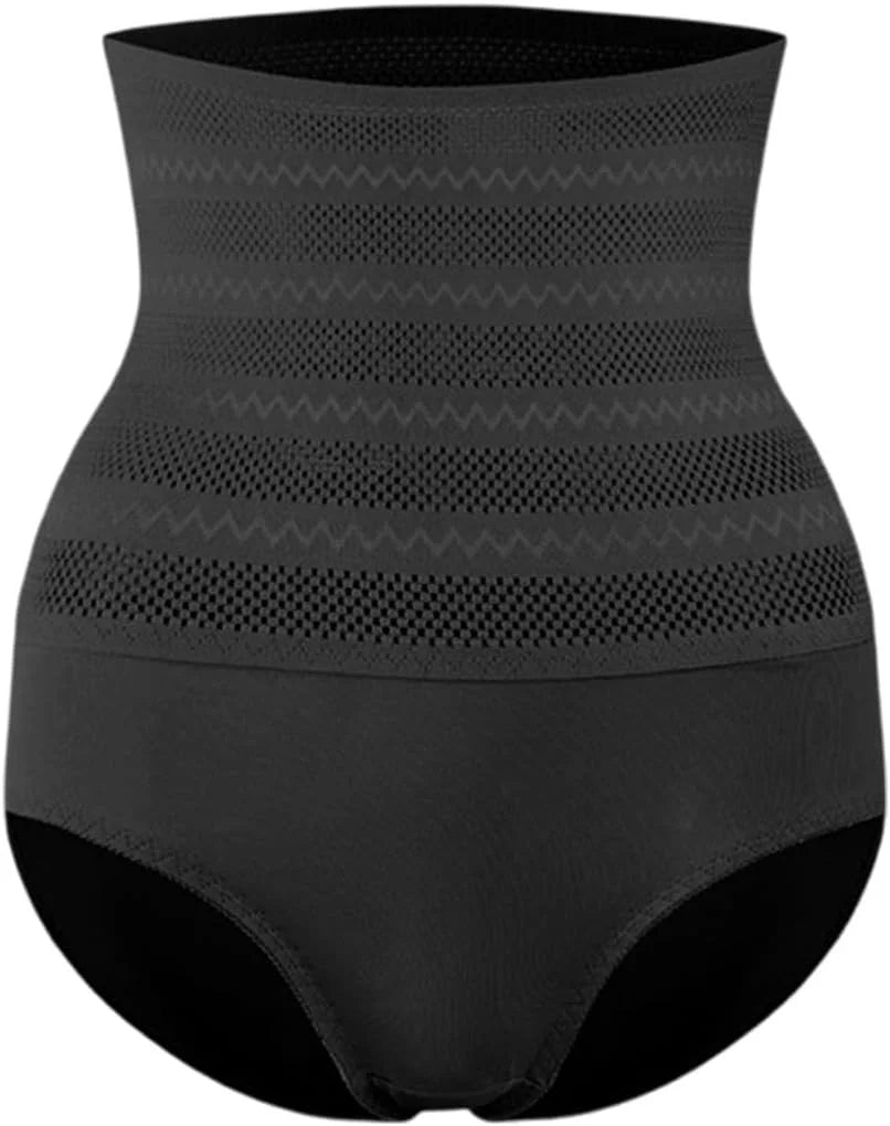 High Waisted Hollow Seamless Shapewear Briefs for Women Underwear
