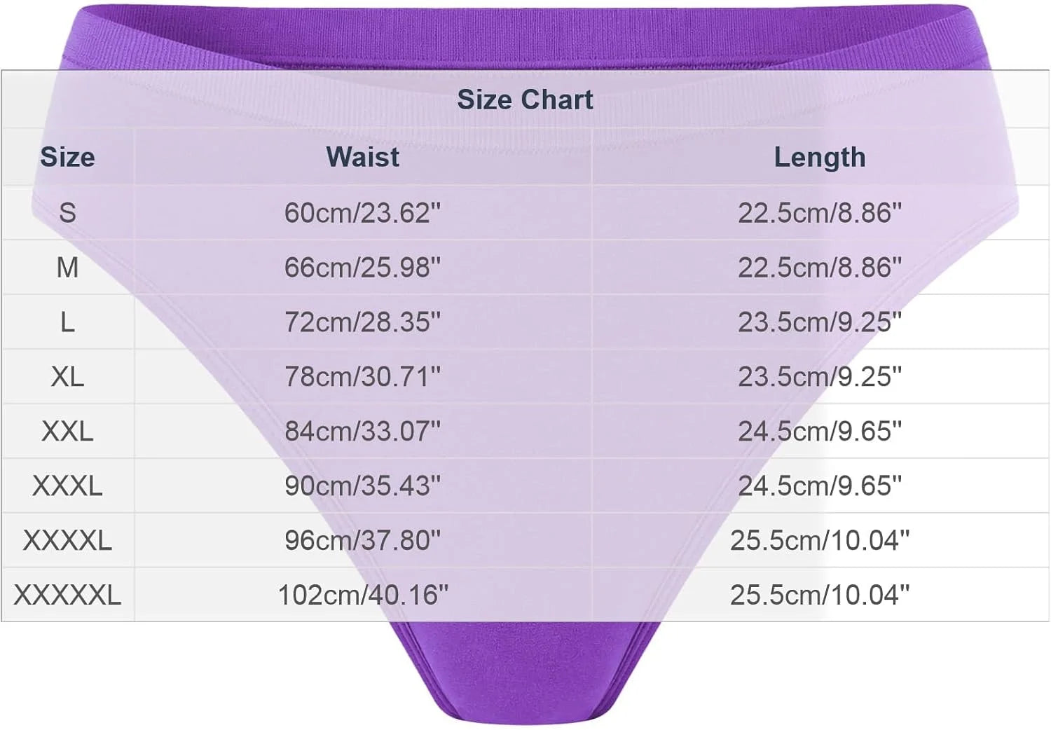 High Waisted Solid Underwear for Women Sexy Breathable Panties