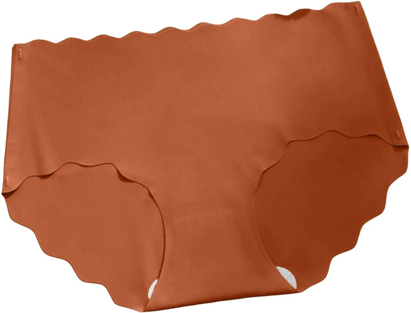 Seamless Scalloped Sport Briefs for Women Comfort Underwear