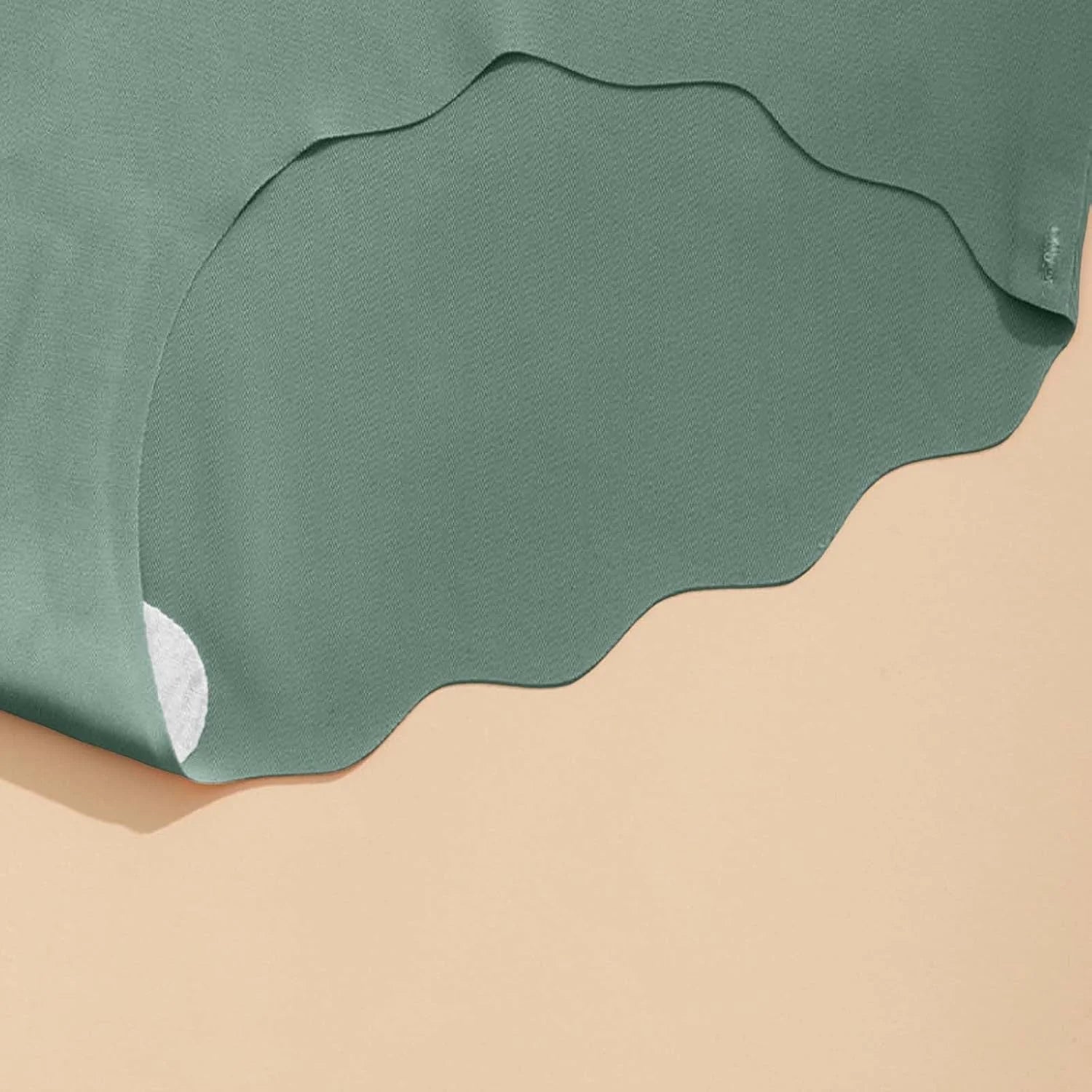 Seamless Scalloped Sport Briefs for Women Comfort Underwear