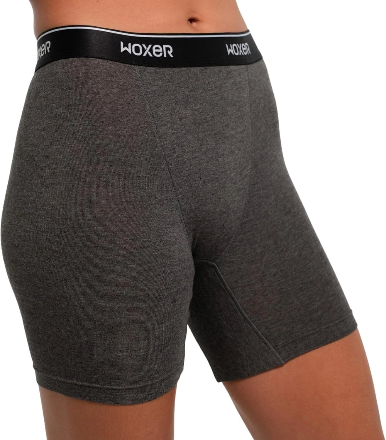 Woxer Womens Baller 5" High Waisted Boy Shorts Underwear – Seamless Boxer Briefs, Boyshort Panties, No Show Women’s Boxers