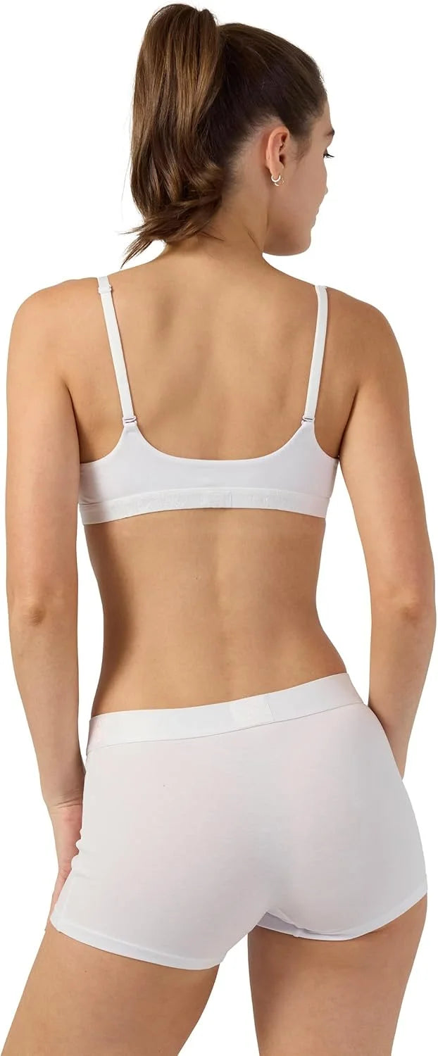 PSD Women's Various Print Boy Shorts - Full Coverage Women's Underwear - Comfortable Stretch Panties for Women