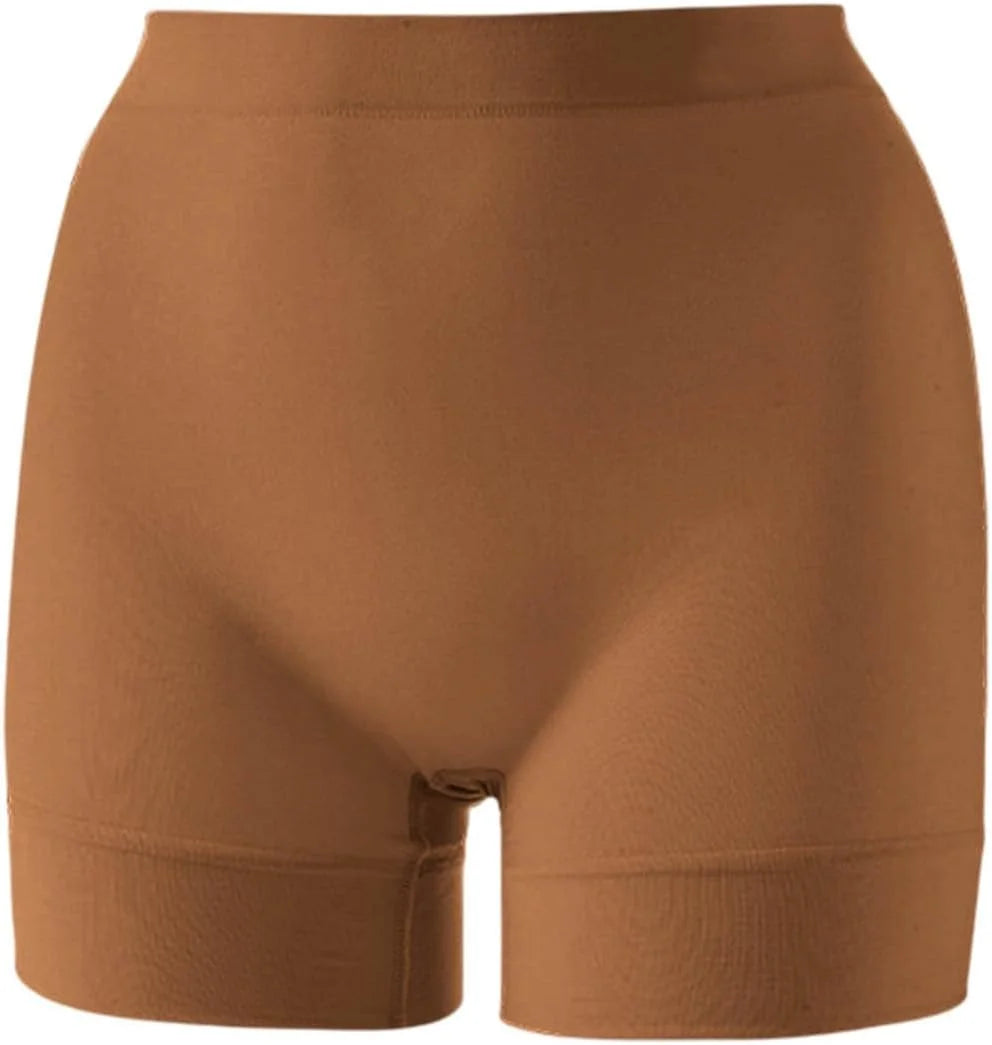 Womens High Waisted Seamless Stretch Shorts Under Dress Underwear