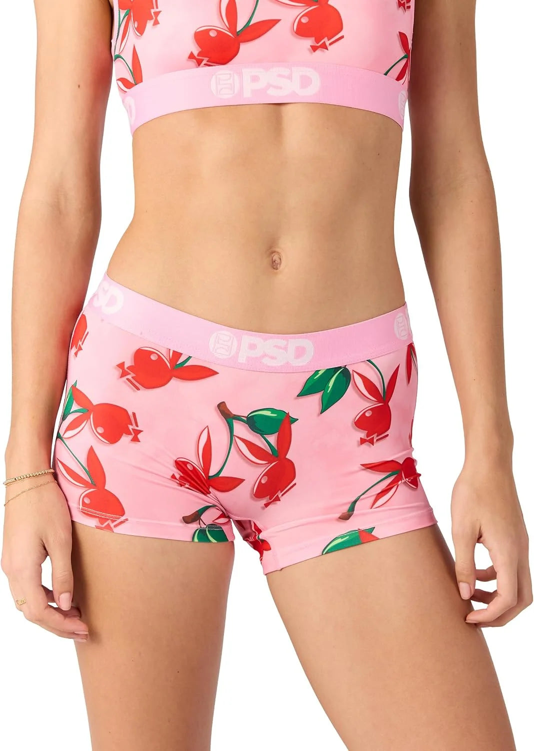 PSD Women's Various Print Boy Shorts - Full Coverage Women's Underwear - Comfortable Stretch Panties for Women