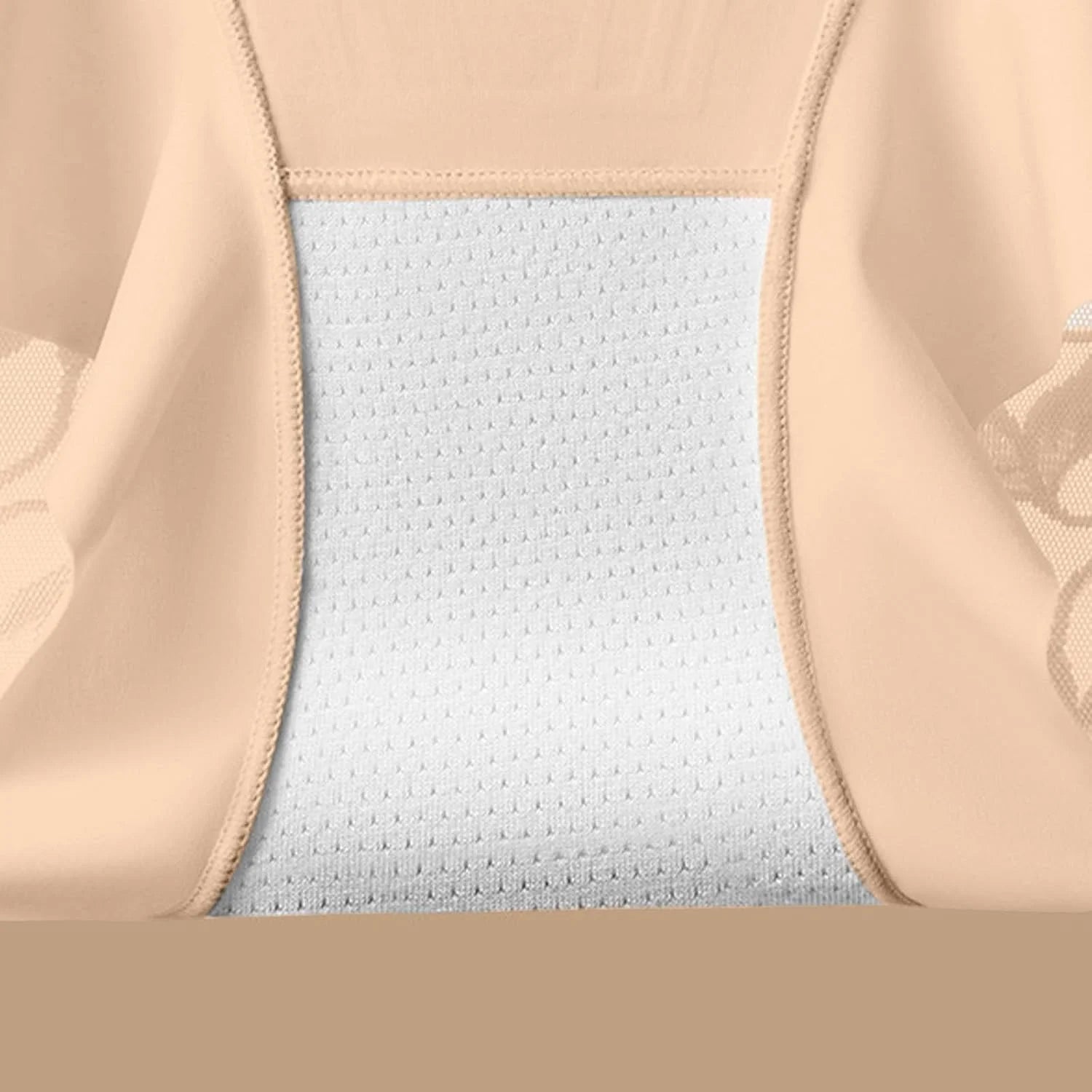 Seamless Shapewear Briefs for Women Lace Tummy Control Underwear