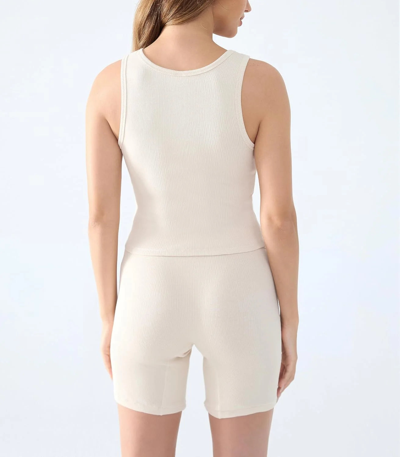 Comfneat Women's Boxer Cotton Rib Fabric with Spandex Boyshorts