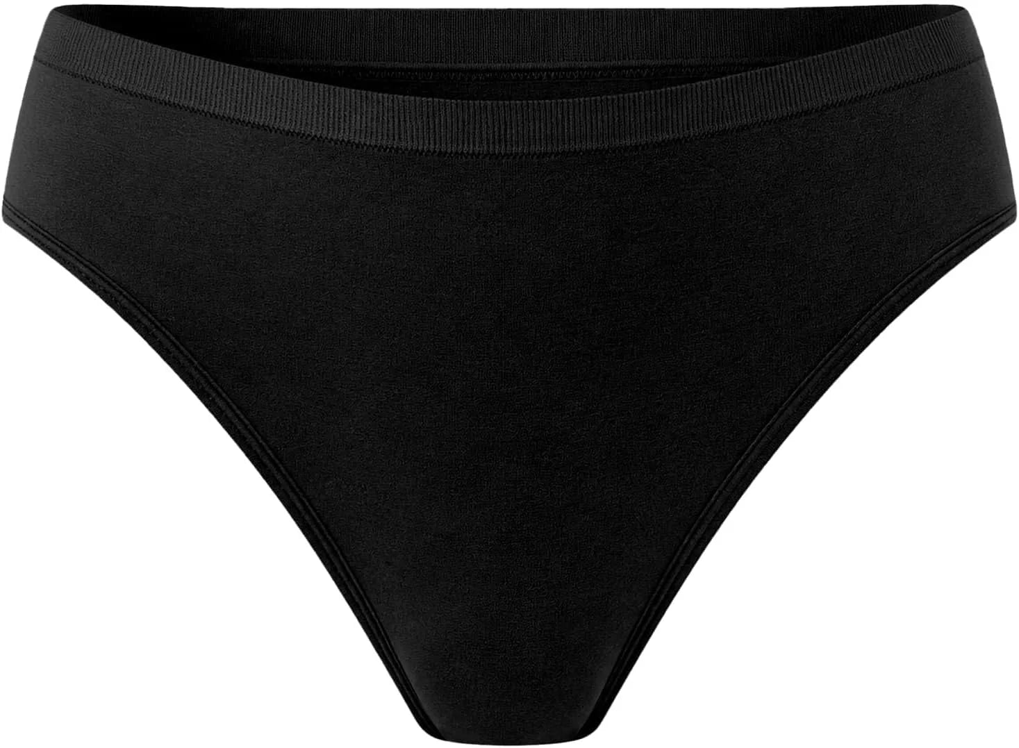 High Waisted Solid Underwear for Women Sexy Breathable Panties