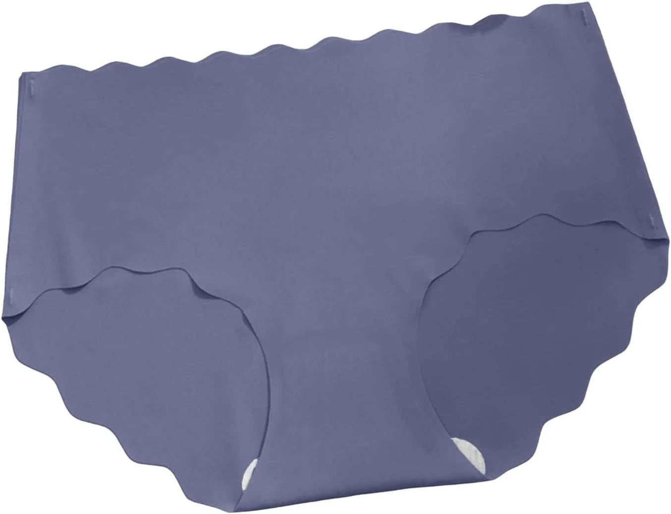 Seamless Scalloped Sport Briefs for Women Comfort Underwear