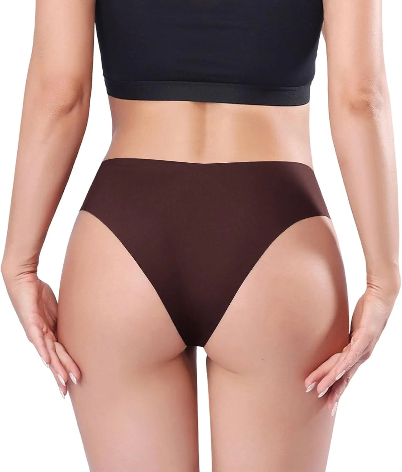 Low Waist Yoga Briefs for Women Seamless Sexy Underwear