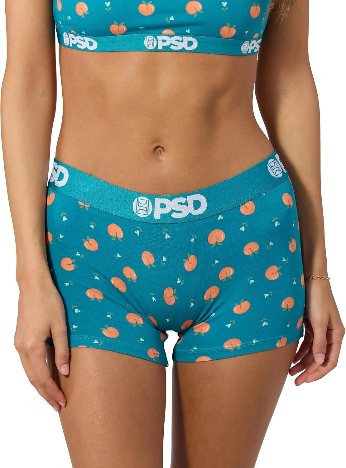 PSD Women's Various Print Boy Shorts - Full Coverage Women's Underwear - Comfortable Stretch Panties for Women