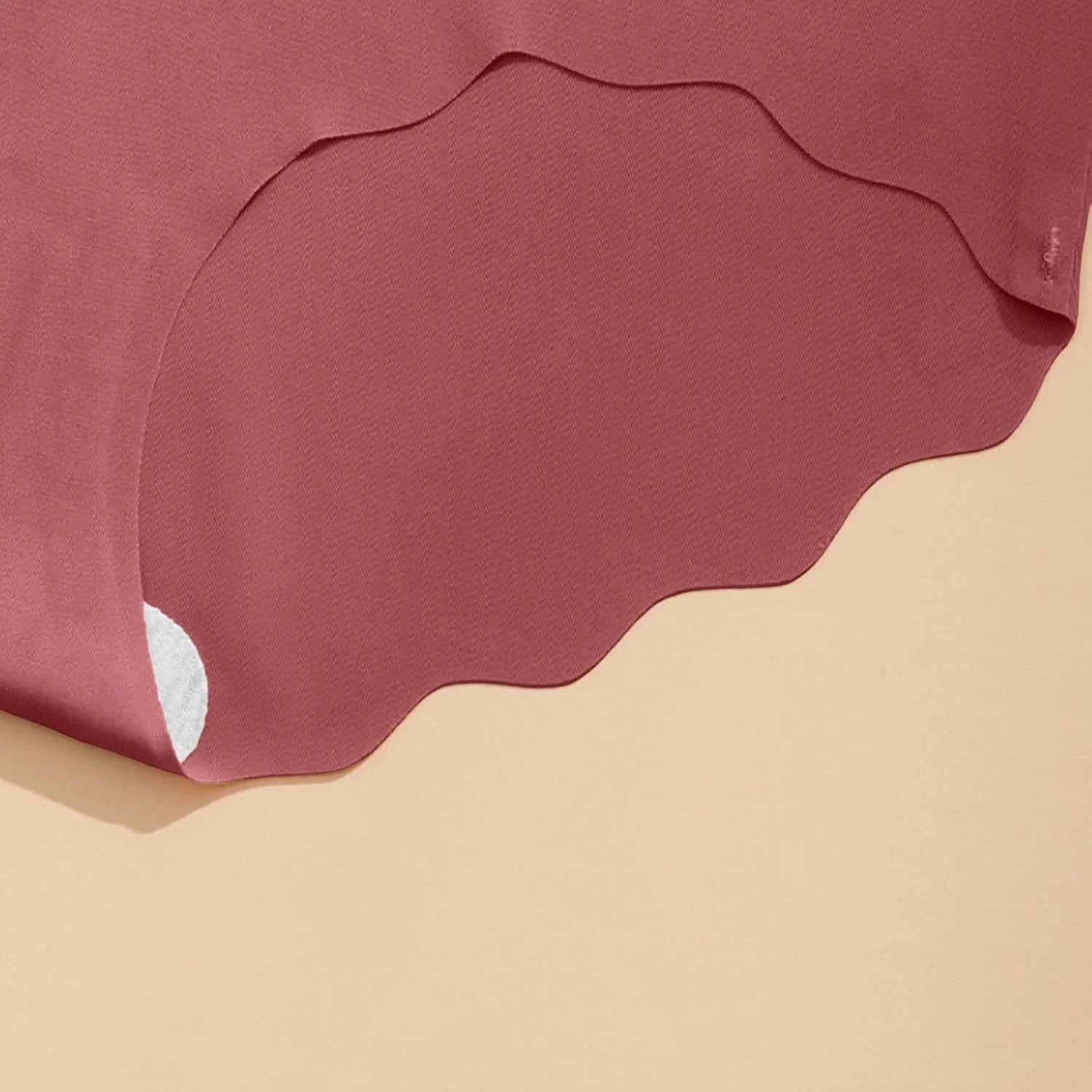 Seamless Scalloped Sport Briefs for Women Comfort Underwear