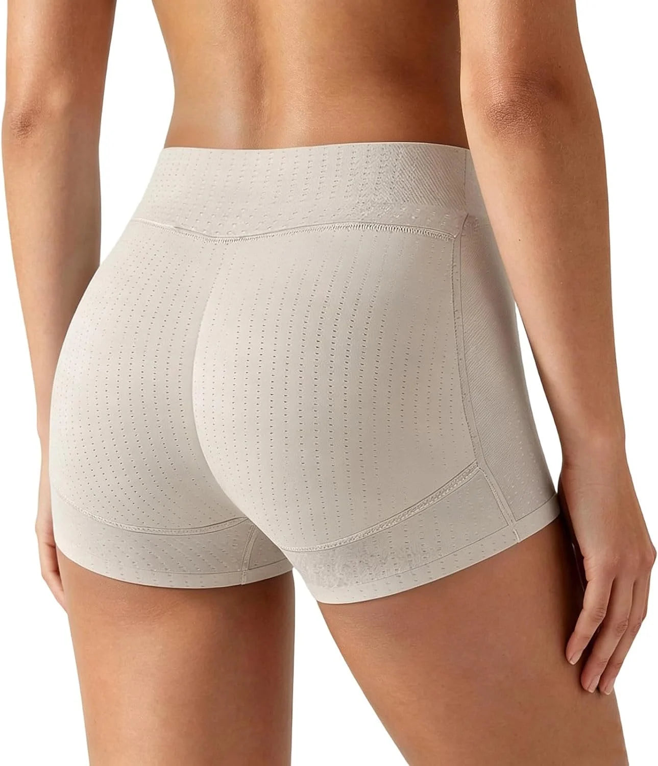 HGps8w Women's Mid-Waist Boyshorts Panties - Seamless High Waisted Underwear Full Coverage Boxer Briefs