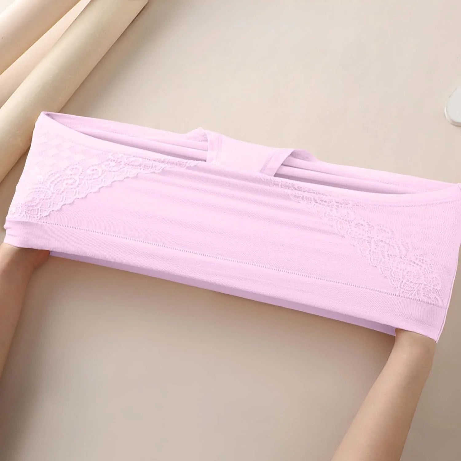 Plus Size High Waisted Briefs for Women Breathable Underwear