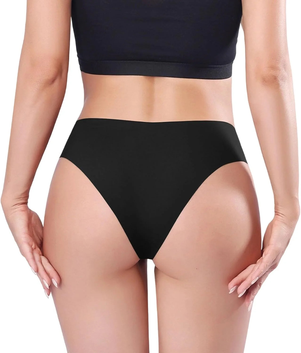 Low Waist Yoga Briefs for Women Seamless Sexy Underwear