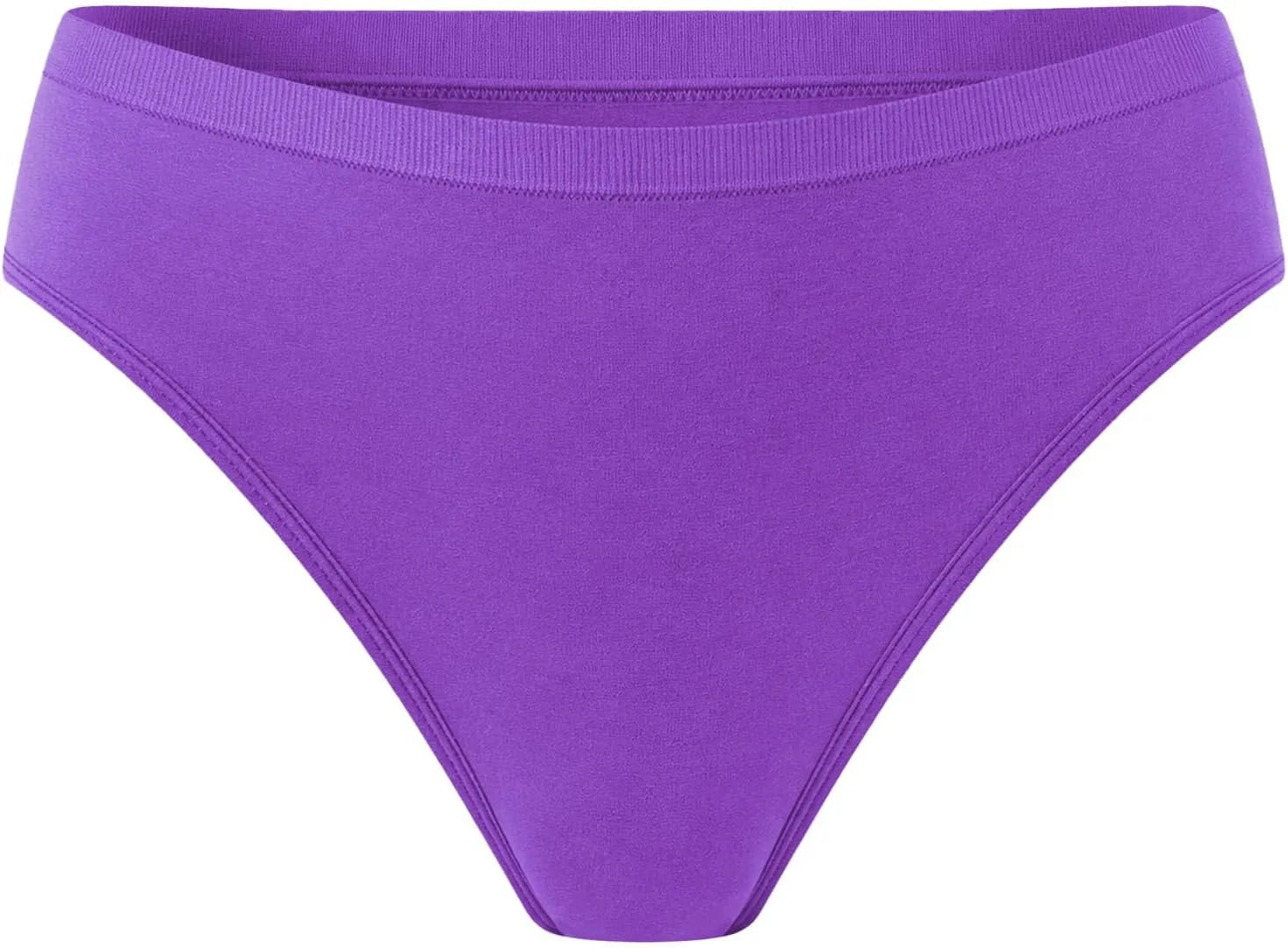 High Waisted Solid Underwear for Women Sexy Breathable Panties