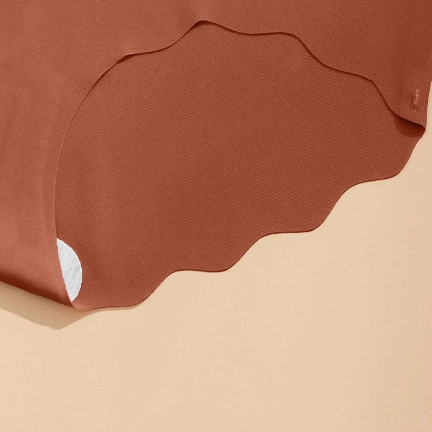 Seamless Scalloped Sport Briefs for Women Comfort Underwear