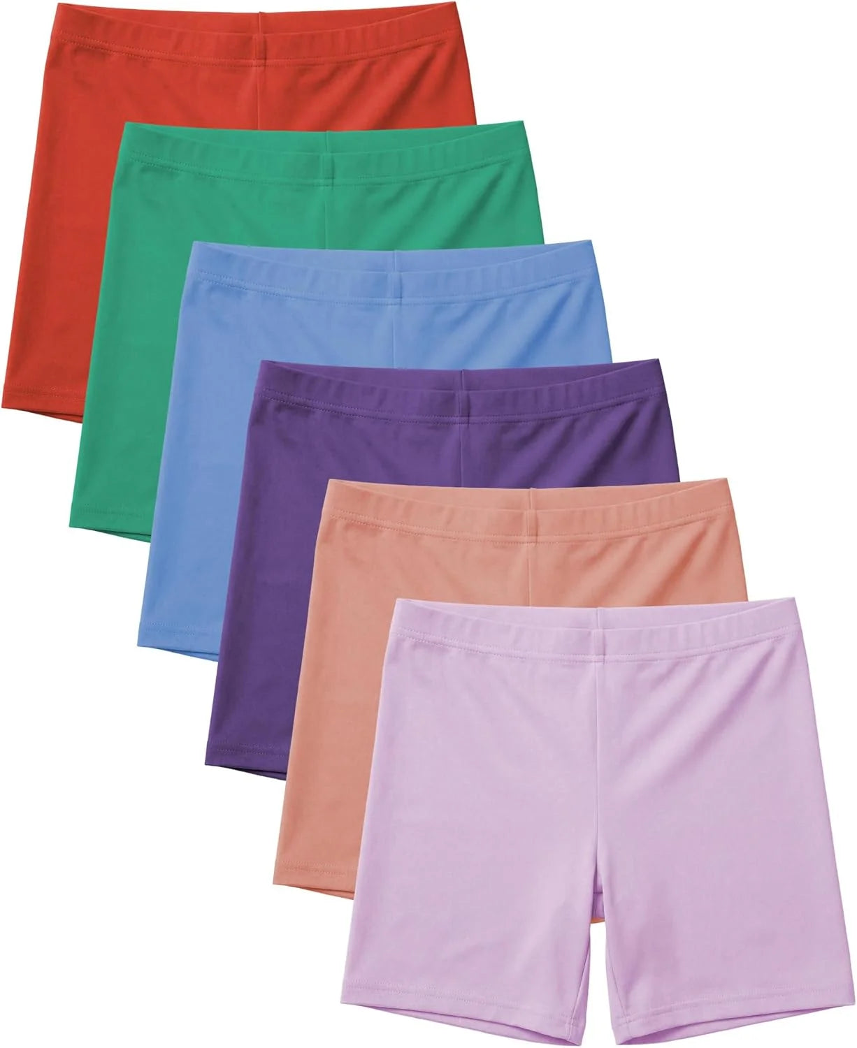 Sexy Basics Women's Ultra Soft Mini Bike Short | Spandex Workout Trunk Boxer | Multi Packs & Colors