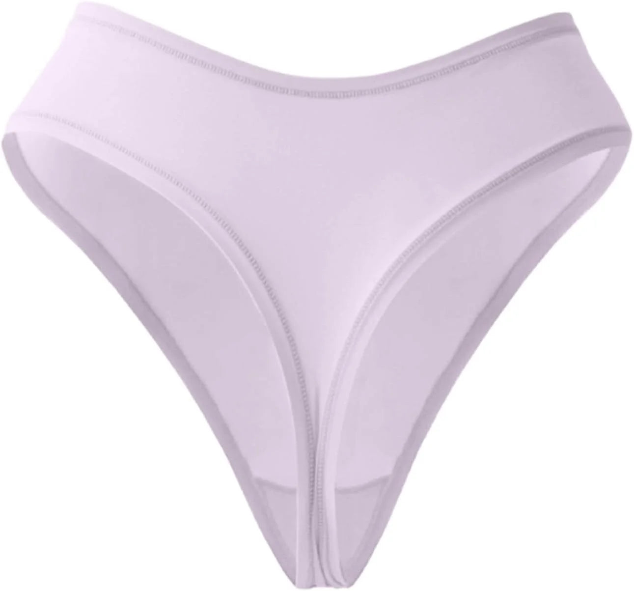 Seamless Solid Thong Panties for Women T Back Underwear